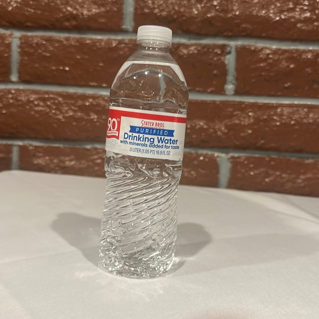 Bottled Water.