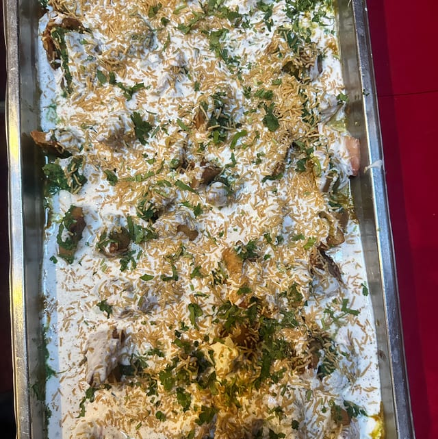 Samosa Chaat.