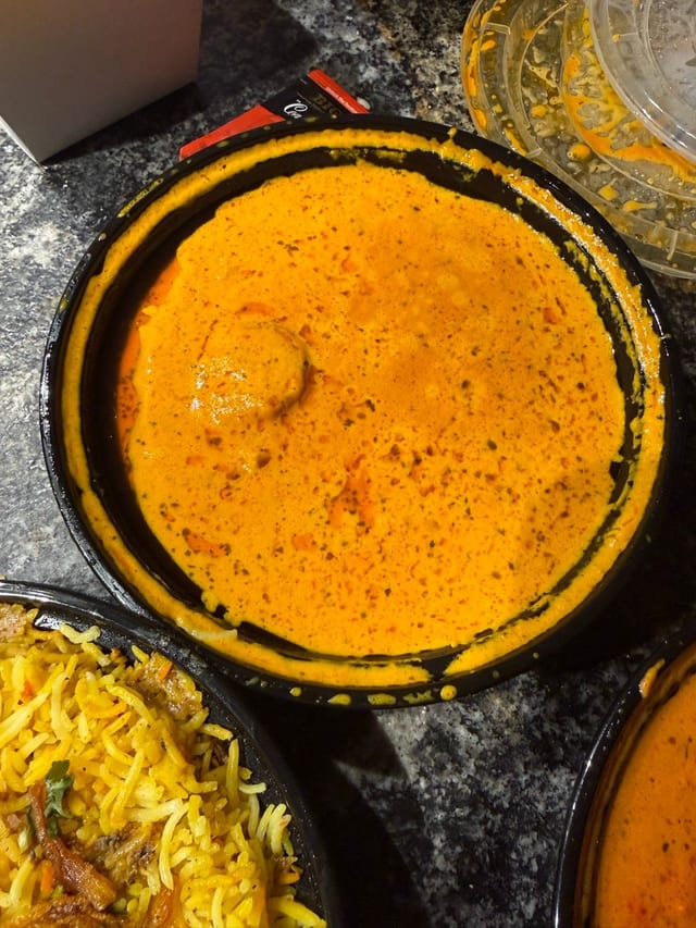 Shrimp Korma.