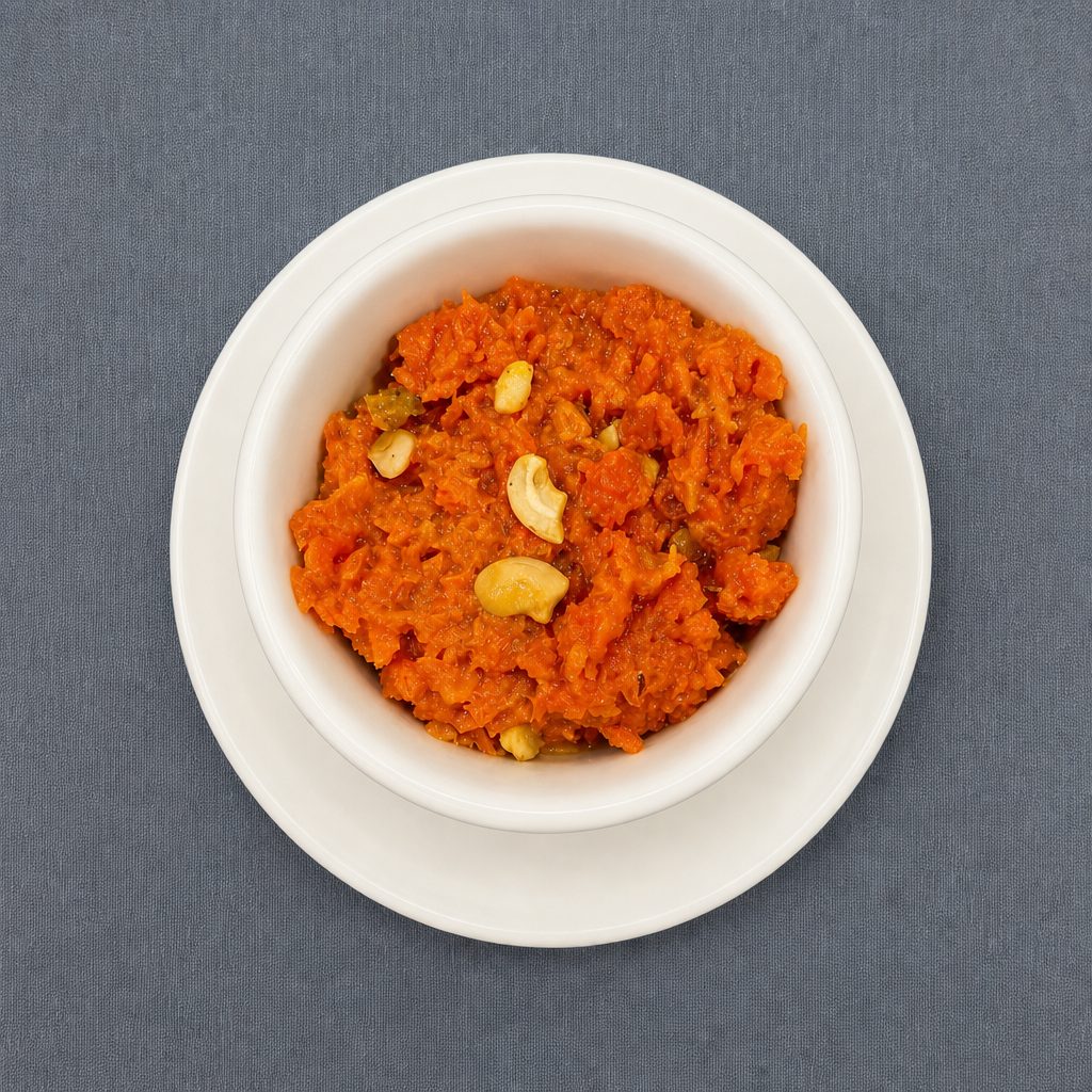 Gajar Halwa (Carrot Pudding).