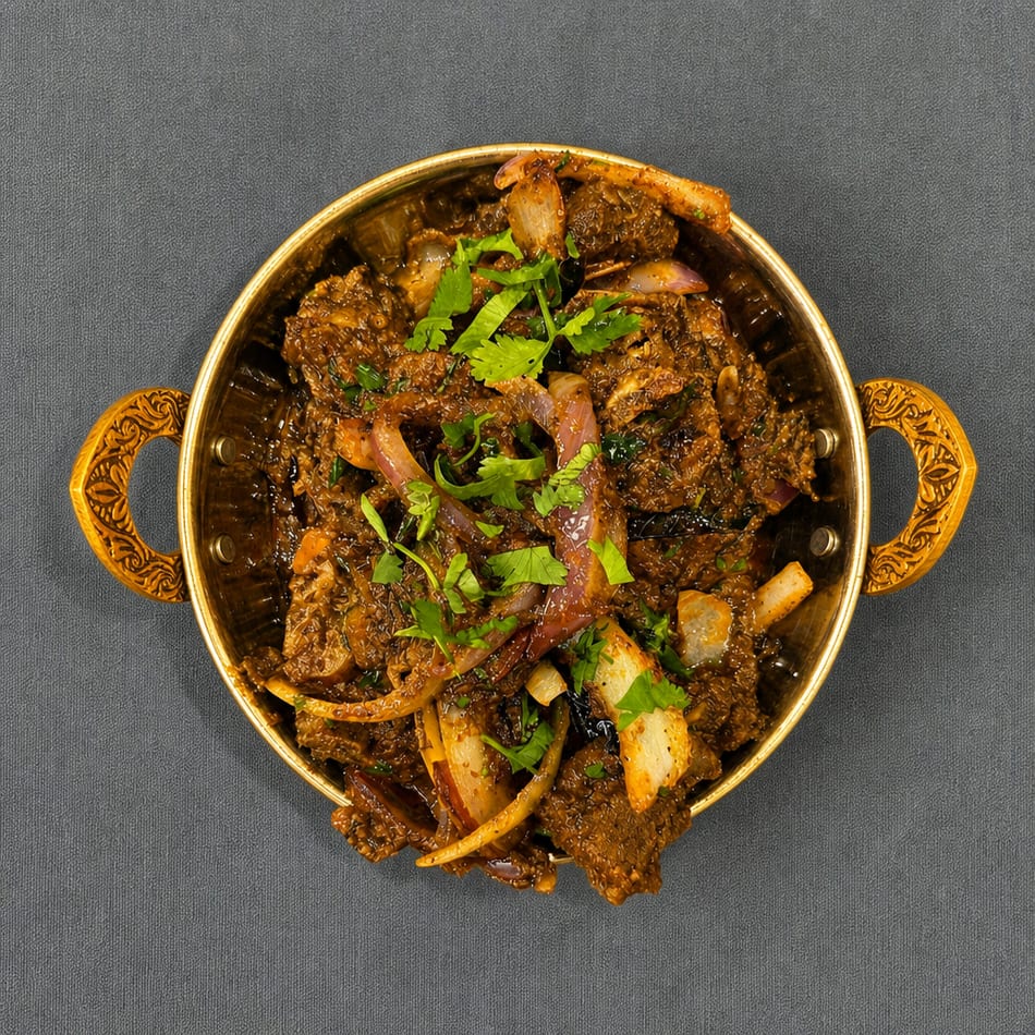Goat Pepper Fry.