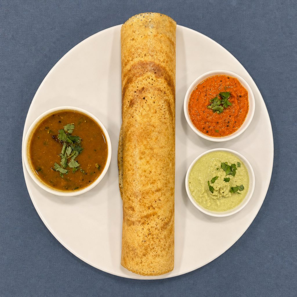 Cheese Masala Dosa.