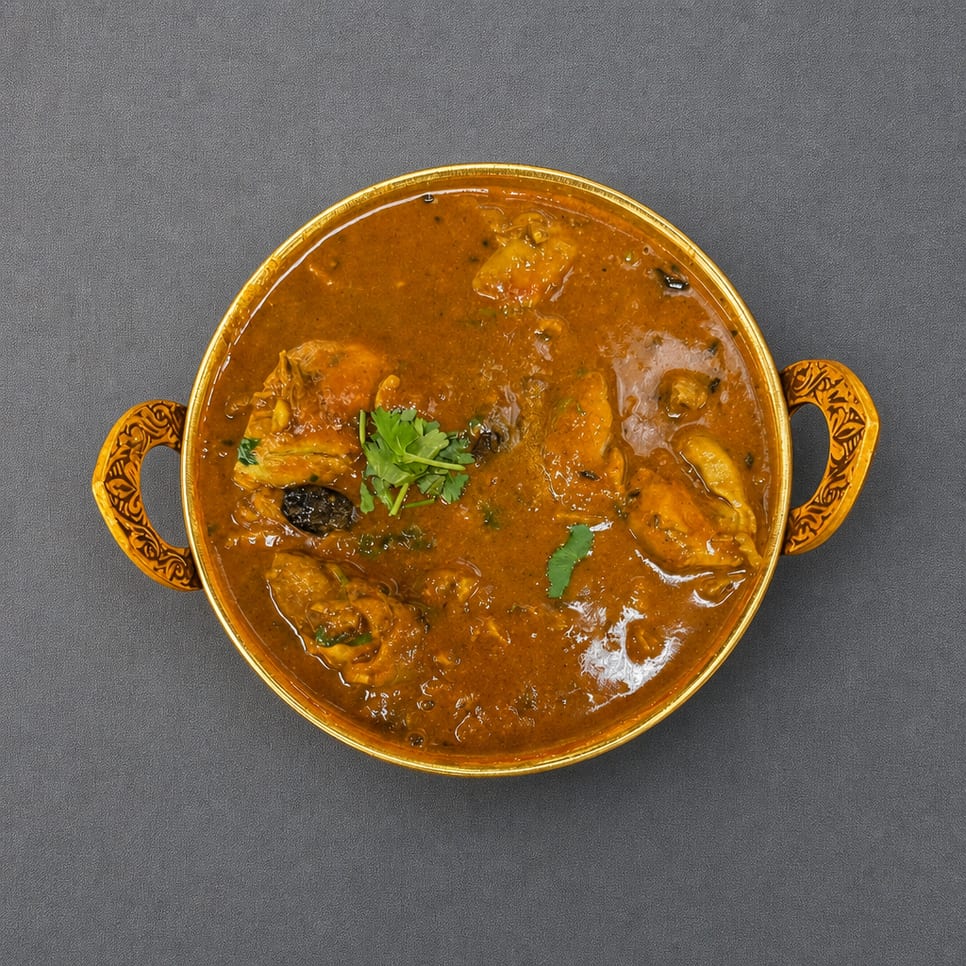 Andhra Chicken Curry.