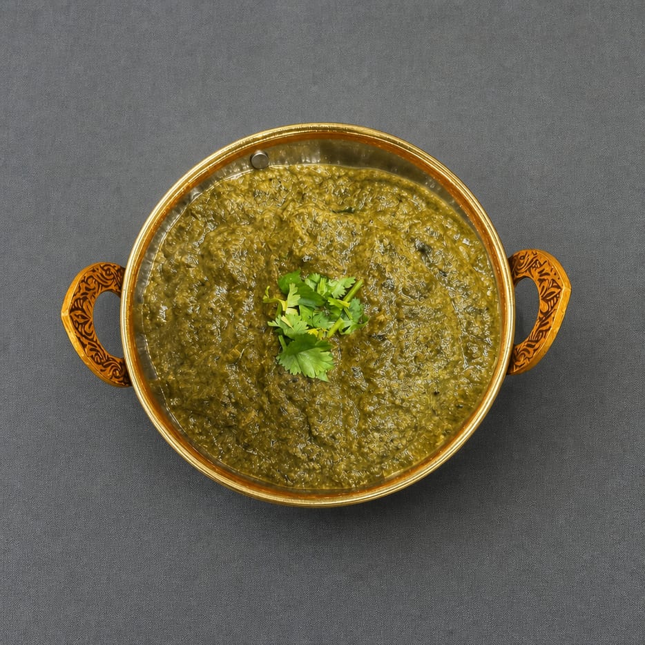 Shrimp Saag.