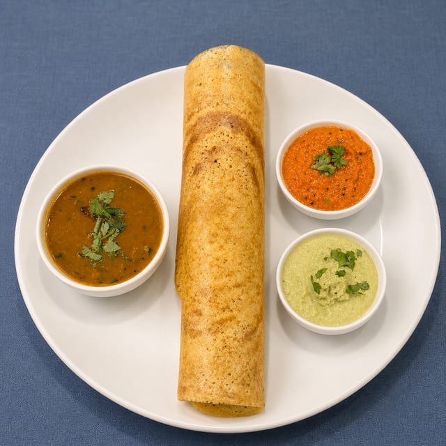 Plain Dosa.