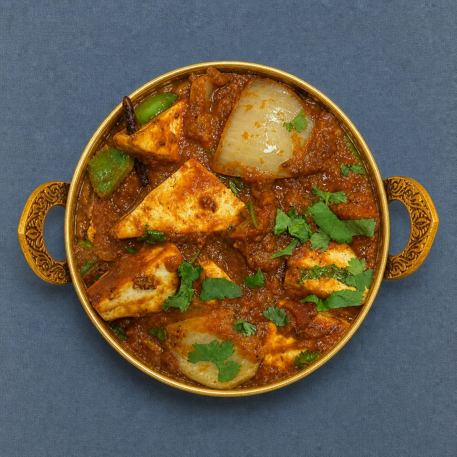 Kadhai Paneer.