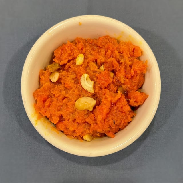 Gajar Halwa (Carrot Pudding).
