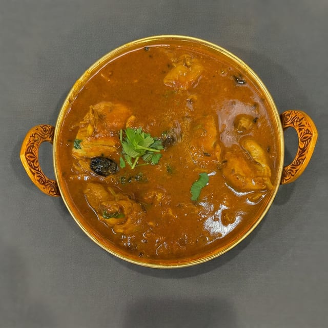 Andhra Chicken Curry.