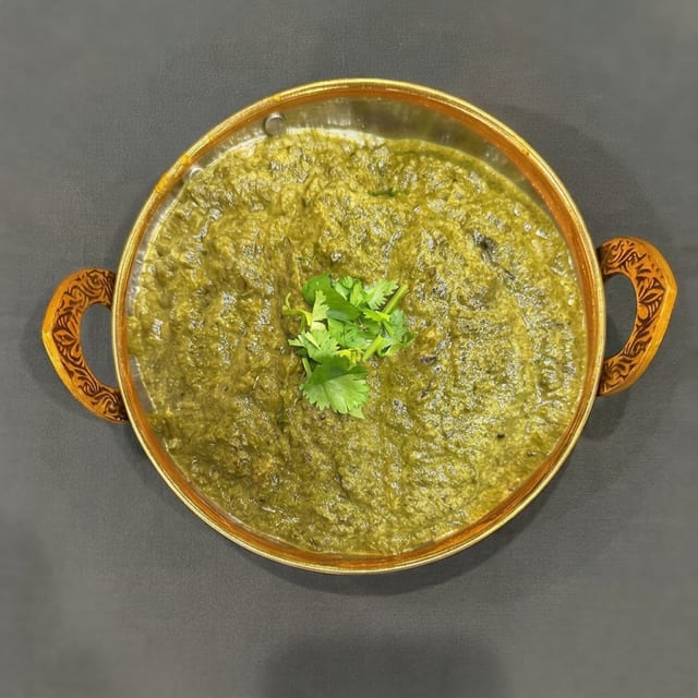 Shrimp Saag.