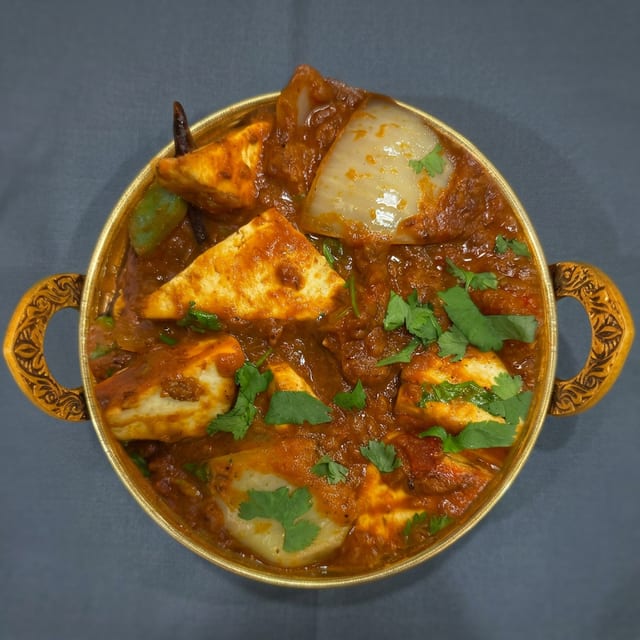 Kadhai Paneer.