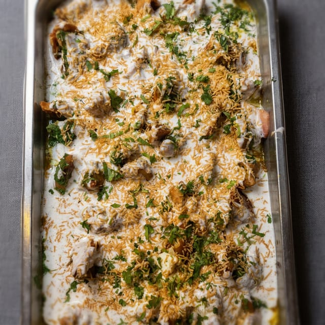 Samosa Chaat.